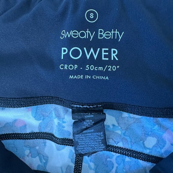 Lululemon Leggings Sweaty Betty Small Cropped Lot of 3 - Picture 2 of 7